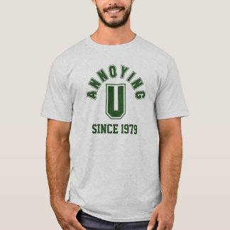 Camiseta Divertido fastidioso del té de los hombres, verde