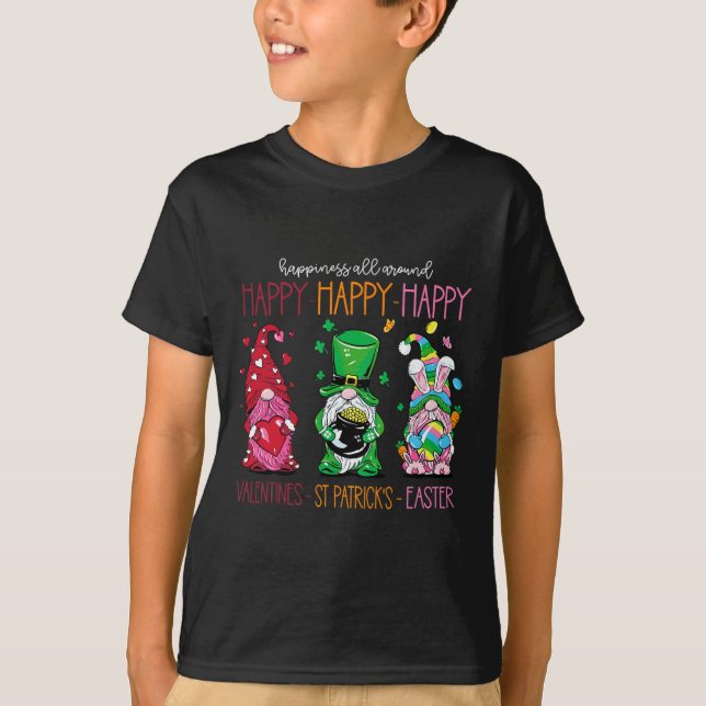 Camiseta Divertido Feliz Día de San Valentín St Patrick Pas (Anverso)