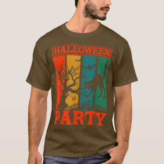 Camiseta Divertido festival de Halloween Scary Haunty diseñ