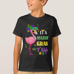 Camiseta Divertido Fiesta de Carnaval Idea Flamingo Mardi G