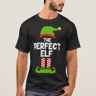 Camiseta Divertido Fiesta Pajam, Navidades Perfectos Del El