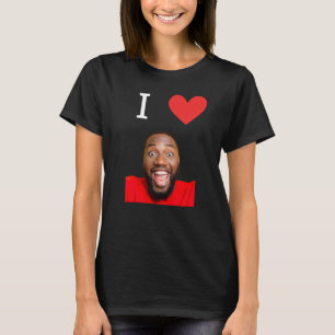Camiseta Divertido Foto de Novio Personalizada Amo