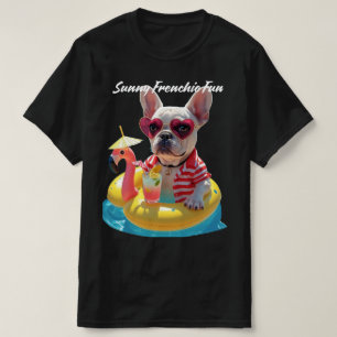 Camiseta Divertido francés soleado