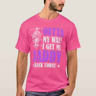 Camiseta Divertido fuera de mi camino Traigo A Mi Papá De V