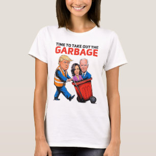 Camiseta Divertido Garbyge Para Trump 2024 - Momento De Sac