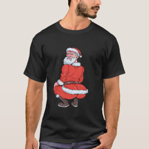 Camiseta Divertido Gay Santa Claus Navidades LGBTQ Xmas Twe