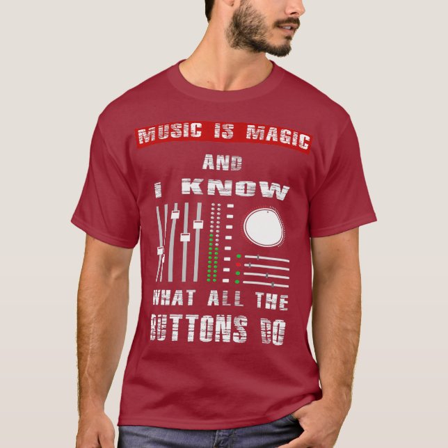 Camiseta divertido genial para el regalo mezclador de Techn (Anverso)
