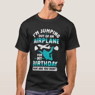 Camiseta Divertido Genial Paracaidismo Traje de Vuelo Libre