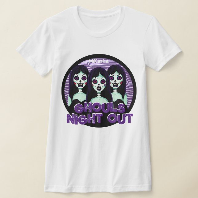 Camiseta Divertido Ghouls Noche fuera (Distribución)