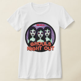 Camiseta Divertido Ghouls Noche fuera