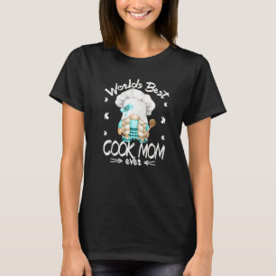Camiseta Divertido Gnome del Día de la Madre Cute Mundos Me