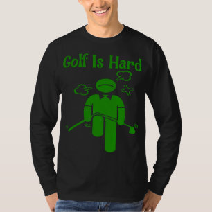 Camiseta Divertido Golf Duro Golfer Padre Día Madre Día Nac
