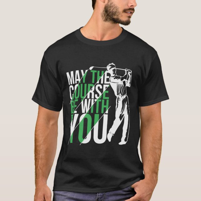 Camiseta Divertido Golfing Design Golfer Ball Humor para (Anverso)