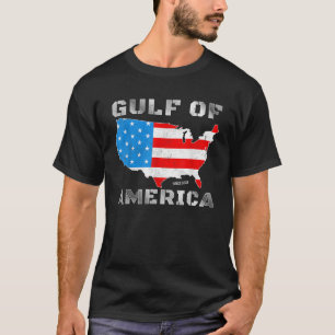 Camiseta Divertido Golfo de Estados Unidos América 2025 Pat