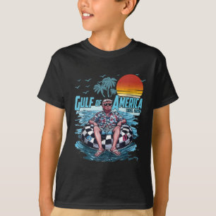 Camiseta Divertido Golfo Vintage De Estados Unidos América