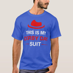 Camiseta Divertido Gorra de caballos Derby Day Derby Suit K