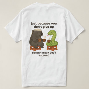 Camiseta Divertido, gracioso, creativo, cita de imagen de m