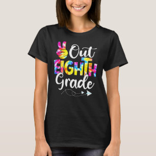 Camiseta Divertido Graduado De Octavo Grado El Día De La Es