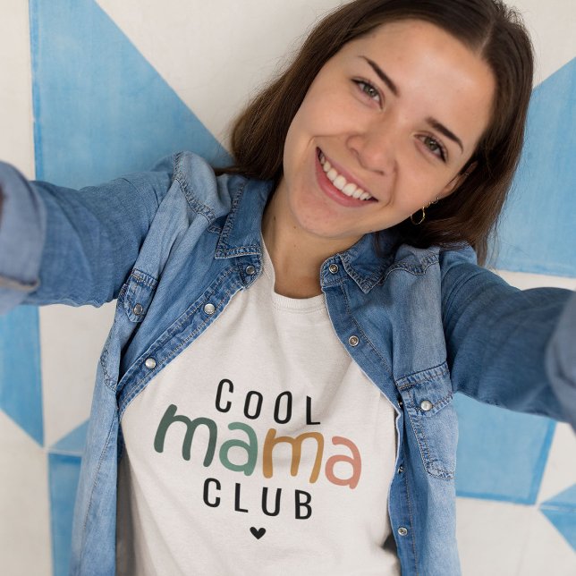 Camiseta Divertido Guay Mama Club, Regalo De Mamá (Subido por el creador)
