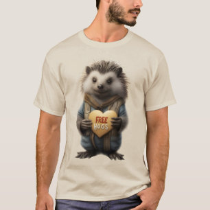 Camiseta Divertido Guay y graciosos abrazos gratis cutan a 