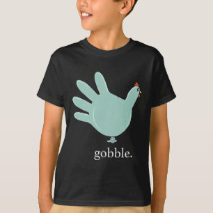 Camiseta Divertido guiño Turquía guante nures médicos Thank