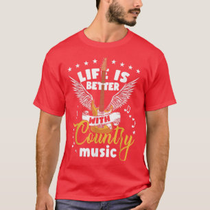 Camiseta Divertido guitarrista Country Music Concert Countr