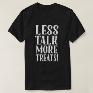 Camiseta Divertido Halloween menos habla más disfraz de tra