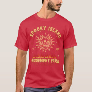 Camiseta Divertido Halloween Spooky Island Est 2002 Diverti