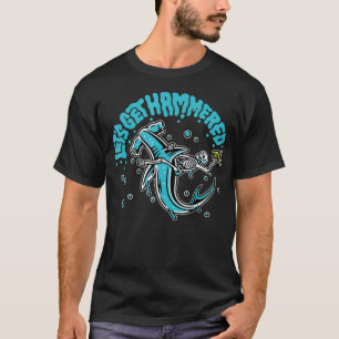 Camiseta Divertido Hammerhead Shark Bebe Pun Lets Get Hamme