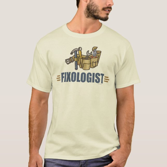 Camiseta Divertido Handyman (Anverso)