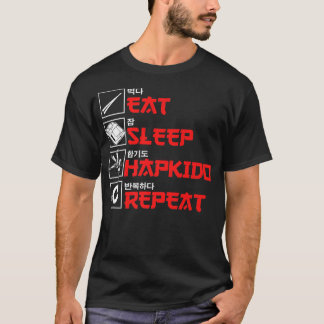 Camiseta Divertido Hapkido Diseño de arte marcial coreano a