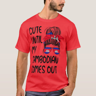 Camiseta Divertido hasta que salga mi camboyano