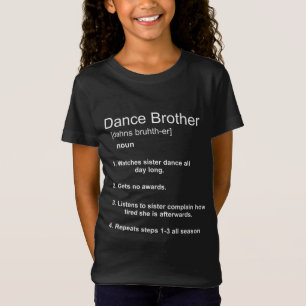 Camiseta Divertido hermano de baile