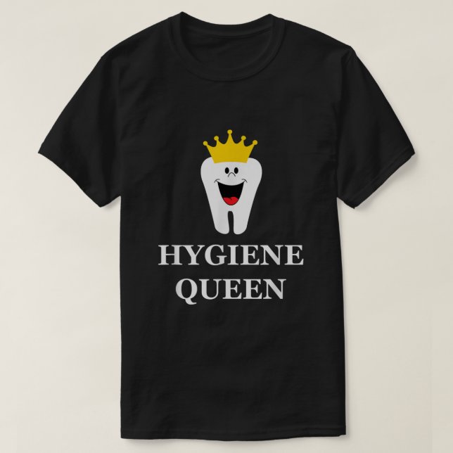 Camiseta Divertido higienista dental RDH DA Gift Mujeres Hy (Diseño del anverso)