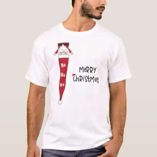 Camiseta Divertido Ho Ho Ho Ho Feliz Navidad Santa Claus