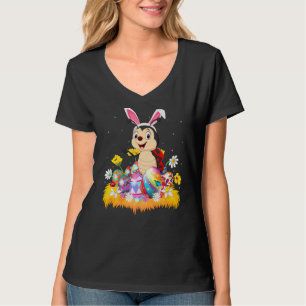 Camiseta Divertido Huevo de Pascua Cute Ladybug Domingo de