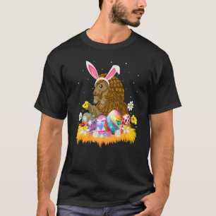 Camiseta Divertido Huevo de Pascua Cute Pangolin Domingo de