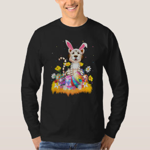 Camiseta Divertido Huevo de Pascua Cute Tigre Blanco Pascua