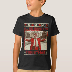 Camiseta Divertido Humorístico Vintage Trump Estaré En Casa