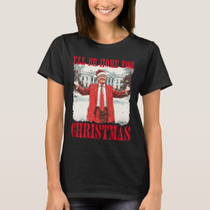 Camiseta Divertido Humorístico Vintage Trump Estaré En Casa