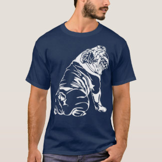 Camiseta Divertido    hunddon de perro de Bulldog inglés