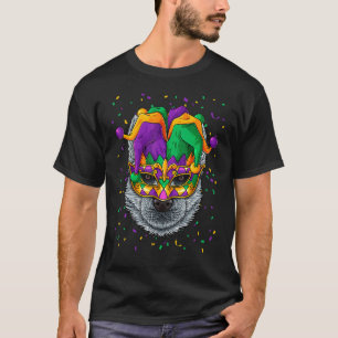 Camiseta Divertido Husky Siberiano Cara de Perro Carnaval d