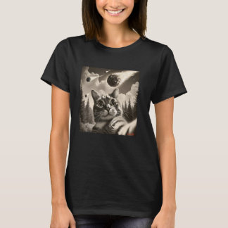Camiseta Divertido impacto de asteroide YR4 2024 en la Tier
