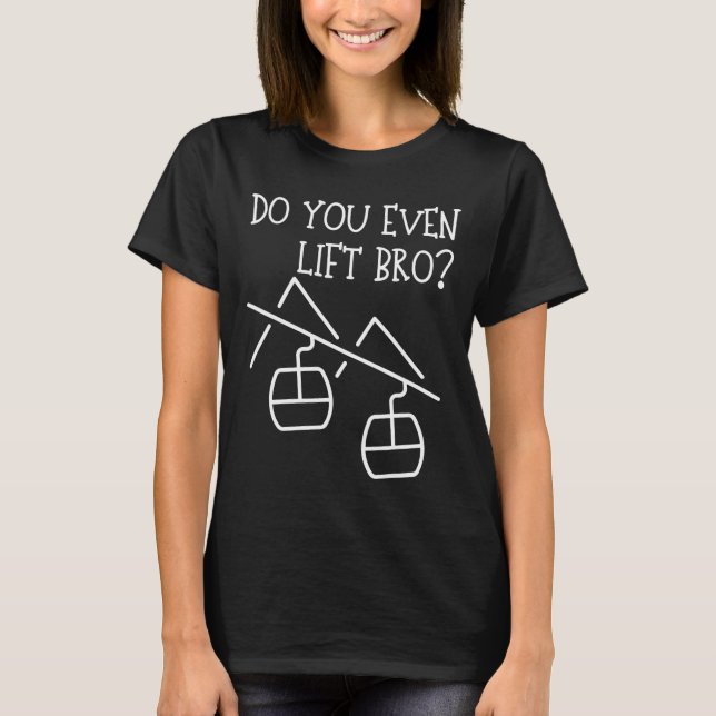 Camiseta Divertido ¿Incluso Levantas Pesas? (Anverso)