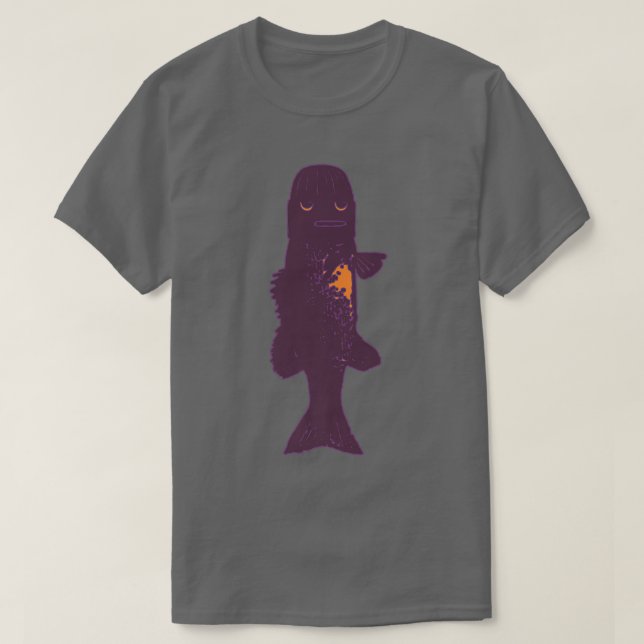 Camiseta divertido International Terrorfish Premium  (Diseño del anverso)