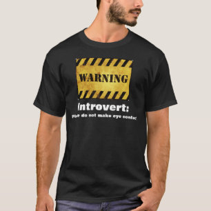 Camiseta Divertido Introvert
