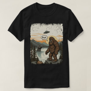 Camiseta Divertido introvertido Bigfoot Sasquatch Loch Ness