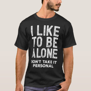 Camiseta Divertido Introvertido Me Gusta Estar Sola Y Sarcá