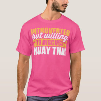 Camiseta Divertido Introvertido Pero Dispuesto A Discutir M