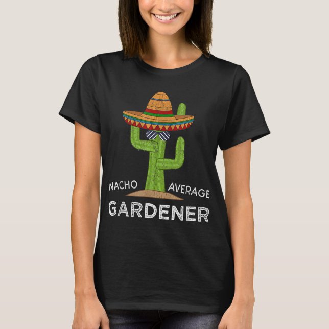 Camiseta Divertido Jardín Lover Humor Regalo Gardenerantes  (Anverso)